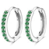1Pair Flat Back Earrings for Women Steel Earrings Hoop Stud Cartilage Tragus Piercings - Image 10