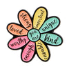 Inspirational Quote Enamel Pin Motivational Flower Brooch Pines Lapel Pins Reminder Badge Clothes Accessories Jewelry Gift - Image 13