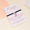 Magnetic Heart Couple Bracelets Set of 2 Braided Rope - Image 18