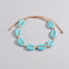 Luminous Acrylic Conch Beaded Anklets For Women Men Rope Chains Weaving Adjustable Ankle Bracelet Beach Jewelry Foot Accessories - Image 2