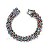 14mm Black Grey Bracelet Hip Hop Men Women Cuban Chain Bling Iced Out Rhinestones Paved Miami Necklace Jewelry - Image 10