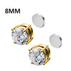 1Pair Couple Zircon Star Magnet Ear Clip Stud Earrings for Men Women Without Ear Holes Clip Earrings Party Accessories Jewelry - Image 10