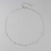 Stainless Steel Zircon Necklaces for Women Gold Plated Four Leaf Grass Collar Chain Necklace Jewelry Gift - Image 8