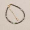 Faceted Sandstone Double Layer Beads Strand Bracelets Bangles Elegant Bohemian Magnetic Women Jewelry - Image 11