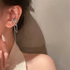 Zircon Butterfly Ear Clips Sparkling Rhinestone Ear Cuff Clips Earrings Without Piercing For Women Wedding Jewelry Gifts - Image 31