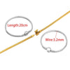 1pc Stainless Steel Classic Snake Bone Chain Ball Bangle for Women Men Cuff Chain Link Bracelet Charm Jewelry Gifts - Image 4