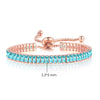 Simple Tennis Bracelet For Women Rectangle Zircon Silver Color Adjustable Bracelets On Hand Friend Gift Jewelry - Image 12