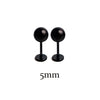 1Pair Titanium Steel 20G Flat Back Stud Earring Ball Screws Studs Ear Bone Nail Lip Tongue Piercing Body Jewelry for Women Men - Image 17