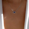 Lucky Double Layers Zircon Evil Eye Necklaces for Women Men Chain Turkish Eye Pendant Necklace Party Jewelry Gift - Image 7