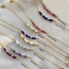 Adjustable Beaded Bracelet with Tourmaline and Tiger Eye Color Styles - Image 9