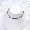 Stone Necklace for Women Tourmaline/Fluorite/Amethyst Handwork Choker Jewelry Party/Wedding Design - Image 12