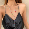 Multi-layered Blue Zircon Layer Necklace for Women Gentle Temperament Charm Clavicle Chain Simple Wedding Jewelry - Image 12