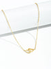 Tiny Cute Double Hollow Heart Chain Necklace Women Love Necklace Valentine's Day Jewelry for Women - Image 2