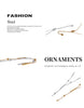 Thin Chic 316L Stainless Steel Long Chain Necklace for Women Daily Jewelry Gift - Image 10