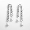 Niche Fringe Earrings Simple Rhinestone Pearl Earrings Design Sense Accessories Banquet Jewelry - Image 3