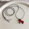 Colorful Horse Pendant Long Necklace for Women Adjustable Sweater Chain Necklaces Jewelry Gifts Accessories - Image 9