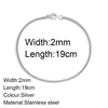Simple Design Stainless Steel Pull-out Adjustable Bracelet Golden Color Snake Chain Bangle for Women Girl Men Beads Jewelry Gift - Image 7