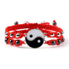 Two-Piece Braided Bracelet Set with Yin-Yang Motif - Image 8