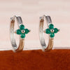 6/8/10mm Stainless Steel Zircon Flower Hoop Earring Small Gold Color Circle Hoops Huggie Piercing Earring Jewelry - Image 30