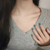 Clear Dewdrop Series Tassel Pendant Necklace Minimalist Resin Casting Beads Clavicle Chain Lady Niche Creative Jewelry - Image 19