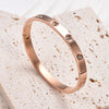 6mm Wide Zircon Openable Bracelet for Women,Stainless Steel Polished Bangle Bracelets,Girl Jewelry Gifts - Image 9