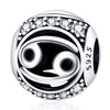 For Pan Bracelet Silver Twelve Constellation Beads plata de ley charms Woman Jewelry Gift - Image 9