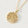 Crystal Tree of Life Necklace for Women Stainless Steel Long Chain Pendants Choker Aesthetic Jewelry collares - Image 14