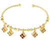 Candy Color Charm Bracelet with Adjustable Open Bangle - Image 22