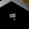 Double Layer C-Shaped Crystal Zircon Cuff Earrings Rhinestone No Piercing Water Droplet Clip Earring Simple Ear Clip - Image 7