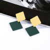 Green Color Hanging Earrings for Women Crystal Wedding Jewelry Imitation Pearl Drop Earrings Boucle Oreille - Image 8