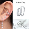 1PC Plated Gold Ear Cuff Earrings For Women C-Shape Crystal Clip On Earrings No Piercing Earrings Jewelry Gifts - Image 11