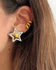 Design Gold Silver Mixed Color Titanium Steel Geometric Stud Earrings Set Women's Classic Charm Earr - Image 4