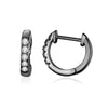 Silver Cubic Zirconia Ear Cuffs Gold Plated Cartilage Hoop Huggie Earrings for Women Stackable Jewelry - Image 9