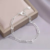 Silver Sparkling Bracelets for Women Korean Gypsophila Double Layered Adjustable Bracelet Party Jewelry - Image 8