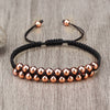 Handmade Charm Men Bracelet Classic Tibetan Buddhist Copper Beads Adjustable Braided Bracelets For Women Vintage Jewelry - Image 3