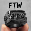 Ftw Middle Finger Men Rings Stainless Steel Punk Vintage Cool Stuff Jewelry Accessories For Women Gift - Image 7