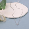 Rose Pendant Necklace for Women Gold Plated Stainless Steel Flower Jewelry Anniversary Wedding Gift - Image 5