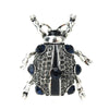 cartoon rhinestonne studded seven star ladybug brooch alloy enamel beetle men's women's clothing pin - Image 8