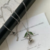 Silver Necklace Black Ball Simple Pendant Punk Geometric for Women Girl Jewelry Gift - Image 33