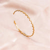 Hollow Love Heart Leaf Open Adjustable Bangle Bracelets For Women Men Accessories Snake Wrist Jewelry Stainless Steel Bracelet - Image 14