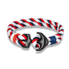 Anchor Bracelets Men Double strand Nautical Surfer Rope Bracelet Women Black Stainless Steel Sport Buckle - Image 14