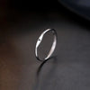 Silver Letter Ring Charm Personality Simple Style Woman Ring Birthday Gift for Friends Jewelry - Image 16