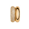 Double Layer Stainless Steel Ear Cuff with Clear Zircon Accents - Image 19