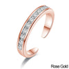 Simple Alloy Crystal Foot Ring Adjustable Opening Toe Ring for Women Girl Summer Beach Vacation Jewelry Finger Ring - Image 9