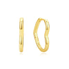Heart and Hoop Earrings with Cubic Zirconia in Many Styles - Image 21