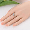 Silver Elephant Parent-Child Open Rings For Women Girls Jewelry Birthday Anniversary Gifts - Image 4
