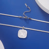12 Zodiac Sign Necklace for Women Stainless Steel 12 Constellation Pendant Snake Neck Chain Choker Birthday Jewelry Gifts - Image 5
