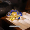Maple Leaf Brooch Floral Pin Elegant Safety Pin Suit Coat Corsage Welcome Accessory Jewelry Banquets for Women - Image 6