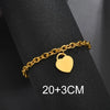 Personalized Bracelet For Men Women Stainless Steel Multi Styles Blank Nameplate Heart Bracelet Party Jewelry Gift - Image 44