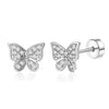 Butterfly and Heart Stud Piercing Earrings in Multiple Motifs - Image 17